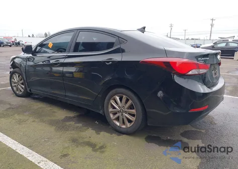 2015 Hyundai Elantra Se z USA, uszkodzony, nr VIN KMHDH4AEXFU258941
